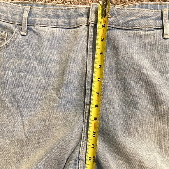 Old Navy Jeans Womens 22 Blue High Rise VTG CROPPED FLARE NWT Retail $44.99 - Picture 9 of 12